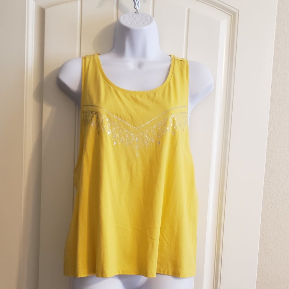 💥HP💥Jasmine & Ginger Cream/Gold Tank  NWT
